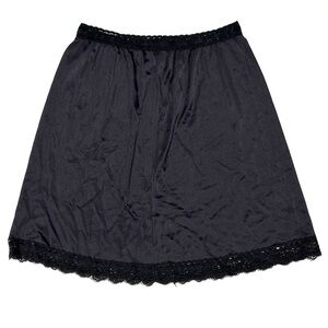 VGUC- Vintage Olga 'Secret Hugs' Half-Slip w/Lace Elastic Waist